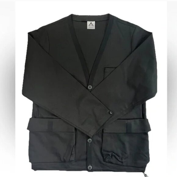 Wasted Collective Other - The Wasted Collective Cargo Style Jacket Mens Size Small Black NWOT  Canvas